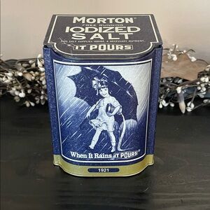 Retro Morton Salt Tin
